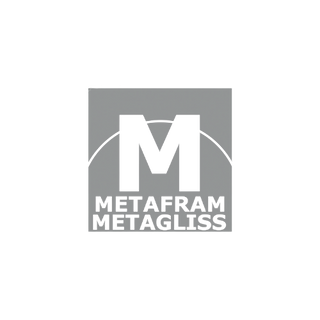 Logo Metafram / Metagliss, France.