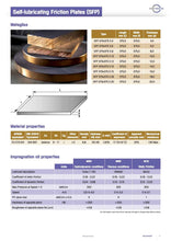 Load image into gallery, Self-lubricating Friction Plates (SFP) METAGLISS®
